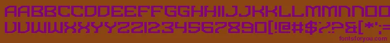 More about Dominian Font Dominian Font – Purple Fonts on Brown Background