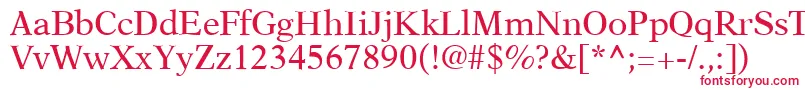 A831RomanRegular Font – Red Fonts