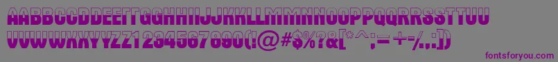 AAlternatitulbw Font – Purple Fonts on Gray Background