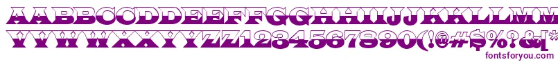ALatinotitulbw-fontti – violetit fontit