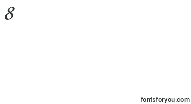 ZapfChanceryItalic.001.007 font – Fonts Number 8