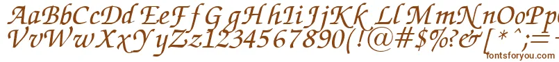 ZapfChanceryItalic.001.007 Font – Brown Fonts