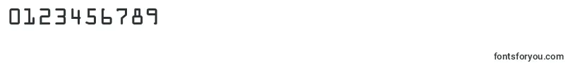 OcrOnectt-Schriftart – Schriften für Zahlen und Nummern