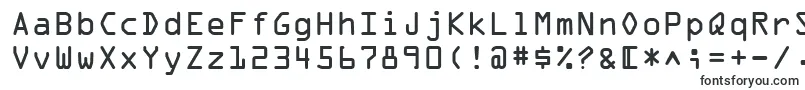 Шрифт OcrOnectt – шрифты для Discord