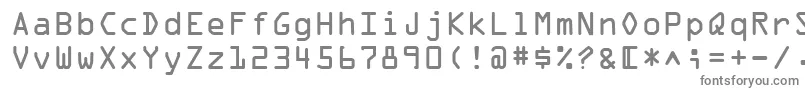 OcrOnectt Font – Gray Fonts