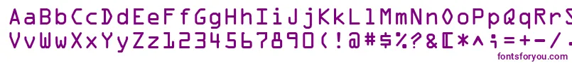 OcrOnectt Font – Purple Fonts
