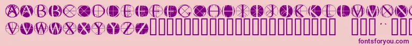 Lisätietoja Fisheyebuttons2-fontista Fisheyebuttons2-fontti – violetit fontit vaaleanpunaisella taustalla