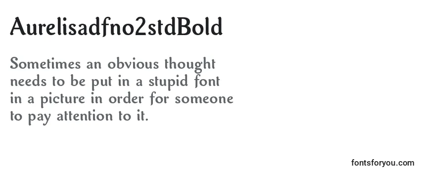 Aurelisadfno2stdBold-fontti