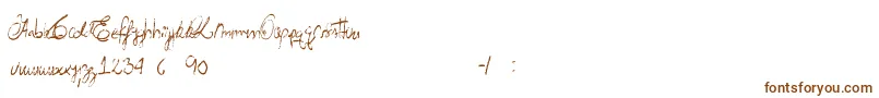 AcidRain Font – Brown Fonts