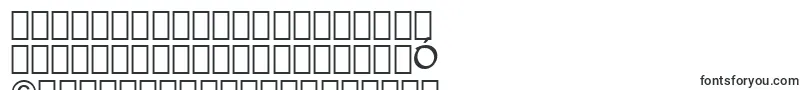 フォントFormal436Bt – バシキール文字