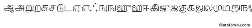 Tamil-fontti – Alkavat T:lla olevat fontit