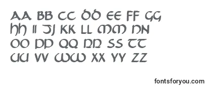 Review of the TristramBold Font