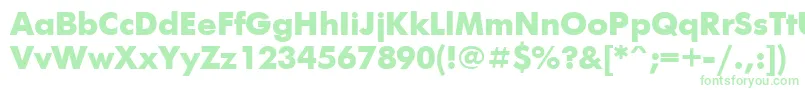 Futurisextrac Font – Green Fonts