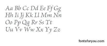 BriosoproItalic Font