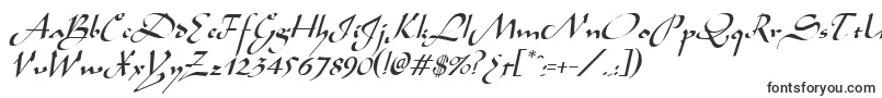 AladdinItalic-fontti – Kirjoitetut fontit