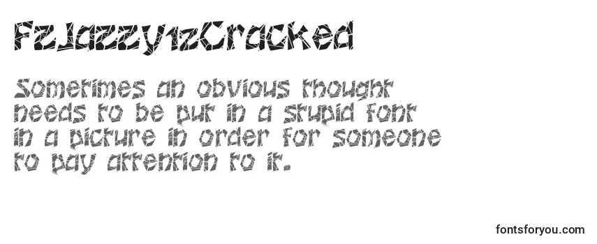 Обзор шрифта FzJazzy12Cracked