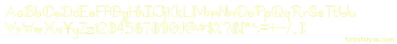 TooDamnFancyV1.1-Schriftart – Gelbe Schriften