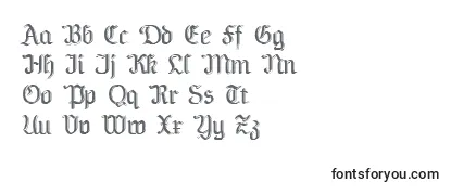 Шрифт Teutonia