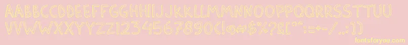 More about BarlowByThunderpandaVer01 Font BarlowByThunderpandaVer01 Font – Yellow Fonts on Pink Background