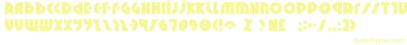フォントNeural2 – 黄色のフォント