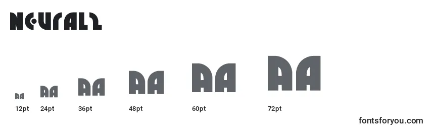 Neural2 Font Sizes