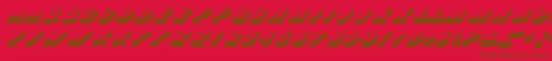 En savoir plus sur la police BastianRegular Police BastianRegular – polices brunes sur fond rouge