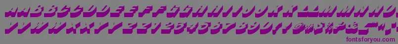 BastianRegular Font – Purple Fonts on Gray Background