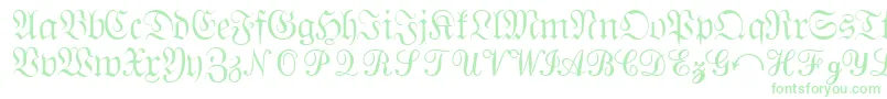 Quantapisixssk Font – Green Fonts on White Background