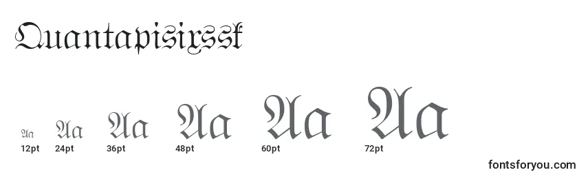Quantapisixssk Font Sizes
