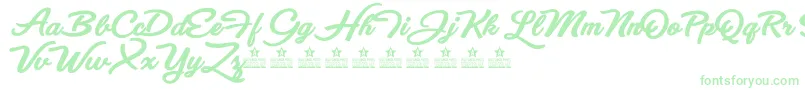 EyesWideOpenBoldPersonalUse Font – Green Fonts