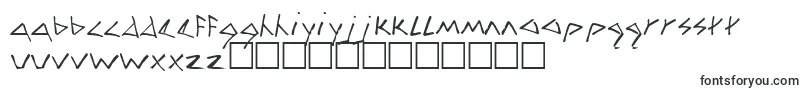 Zag-Schriftart – friesische Schriften