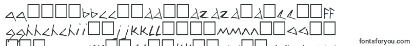 Шрифт Zag – словацкие шрифты