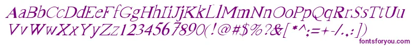 FranktimesItalic Font – Purple Fonts