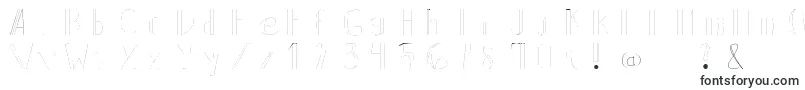 Шрифт Backline – шрифты, начинающиеся на B