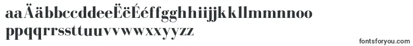 フォントBodoniflfBold – マケドニア文字
