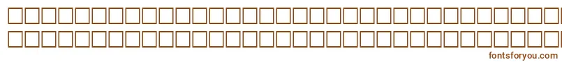 QuiditalRegular Font – Brown Fonts on White Background