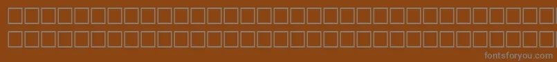 Шрифт QuiditalRegular – серые шрифты на коричневом фоне