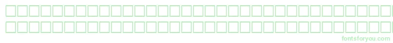 QuiditalRegular-Schriftart – Grüne Schriften auf weißem Hintergrund