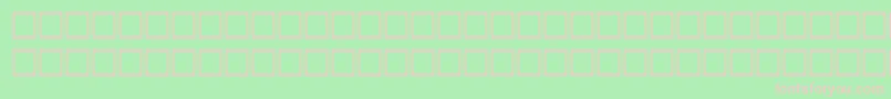 QuiditalRegular Font – Pink Fonts on Green Background