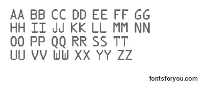 Обзор шрифта PixType