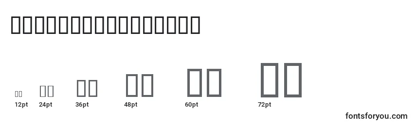 SpectrumMtExpert Font Sizes