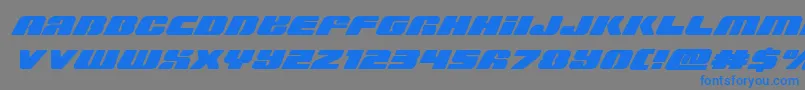 Lisätietoja Capricusskew-fontista Capricusskew-fontti – siniset fontit harmaalla taustalla
