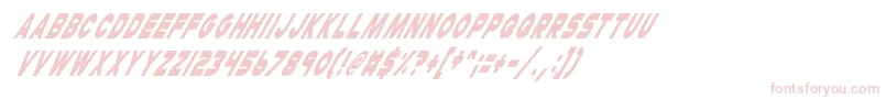 CheerioOldChapItalic Font – Pink Fonts on White Background