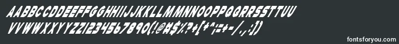 CheerioOldChapItalic-fontti – valkoiset fontit