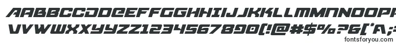 Aircruiserlightital-fontti – Lihavat fontit