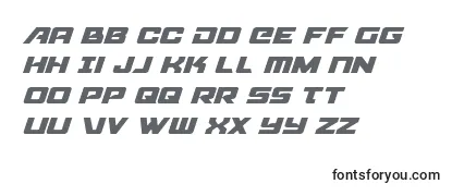 Aircruiserlightital Font