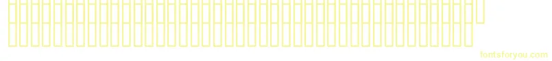 Czcionka Uzgeopunkt – żółte czcionki