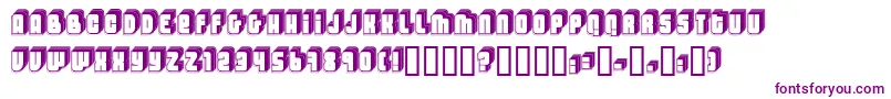 Lettif Font – Purple Fonts on White Background