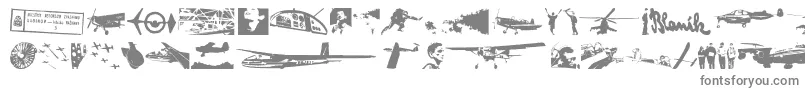 Letiskov Font – Gray Fonts on White Background