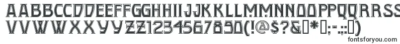 Czcionka Conqn – pogrubione fonty